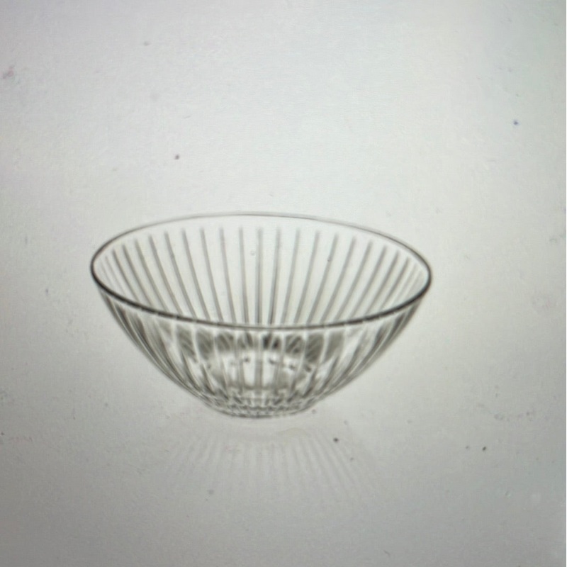Glass Sunbeam Bowl