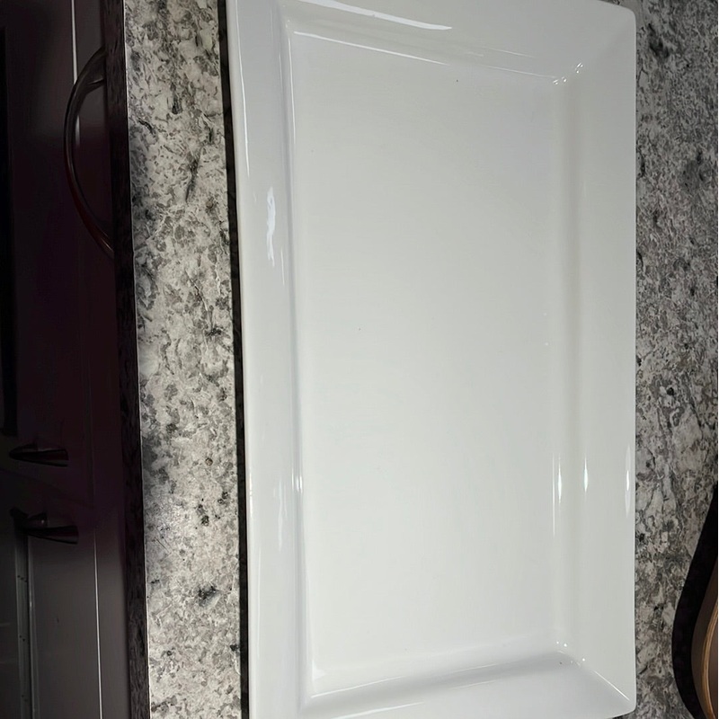 White Porcelain Platter