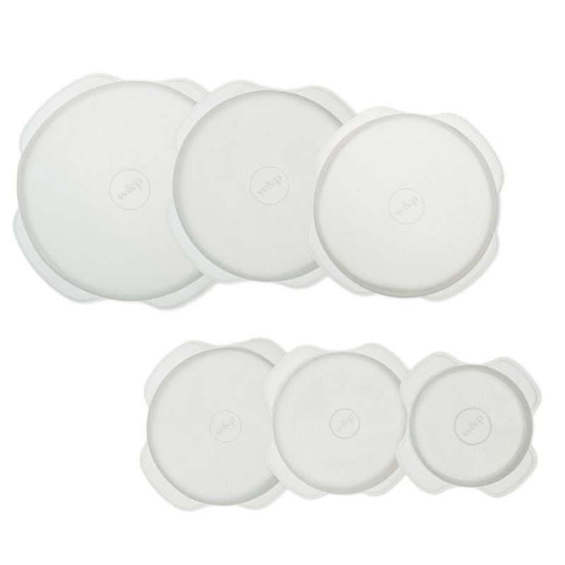 Stretch Lids Round Set of 6