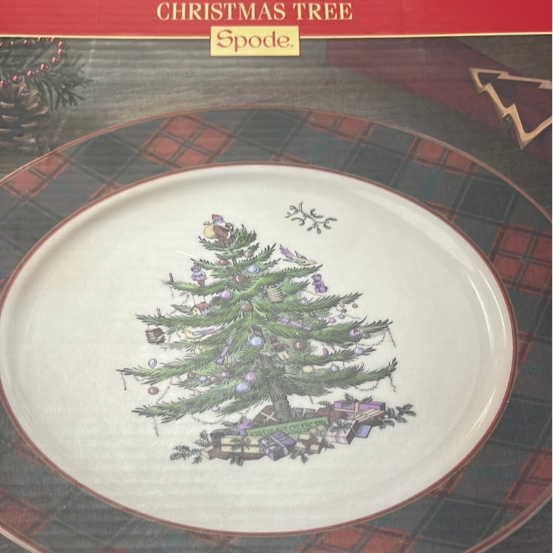 12 Tartan Buffet Plate