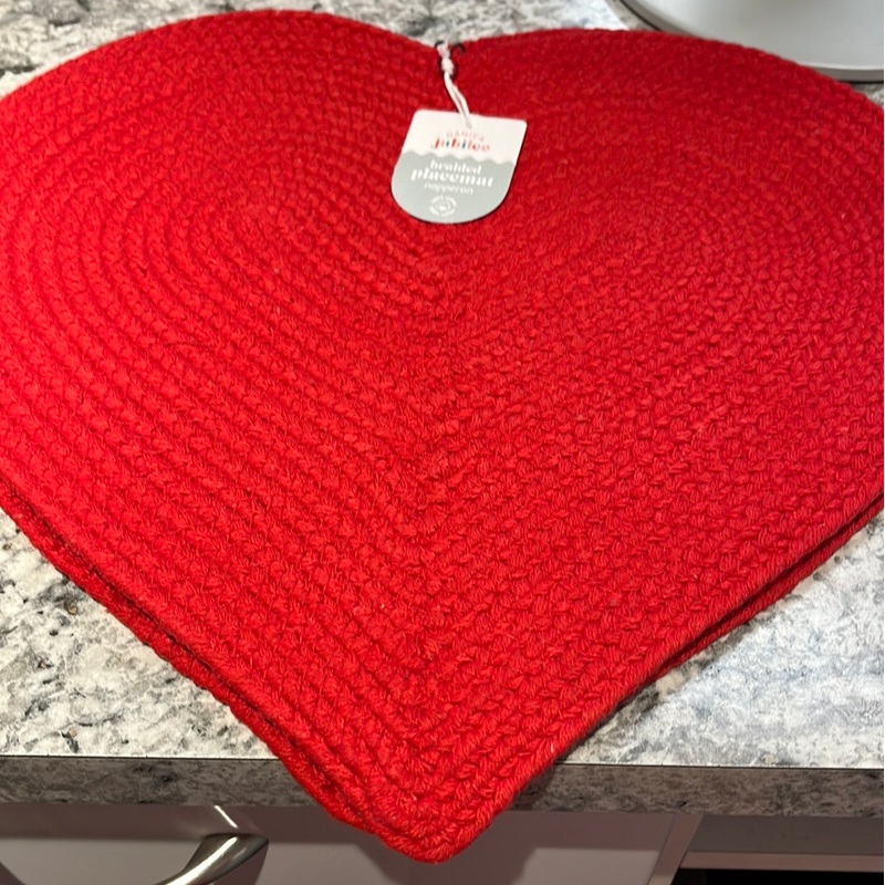 Braided Heart Placemat
