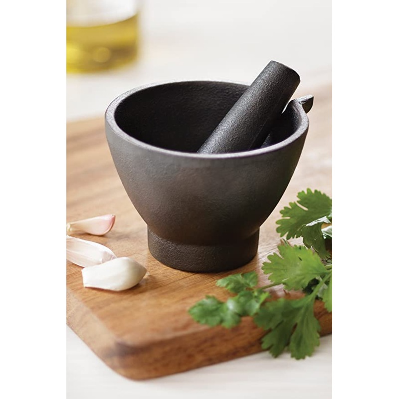Cast Iron Mortar and Pestle