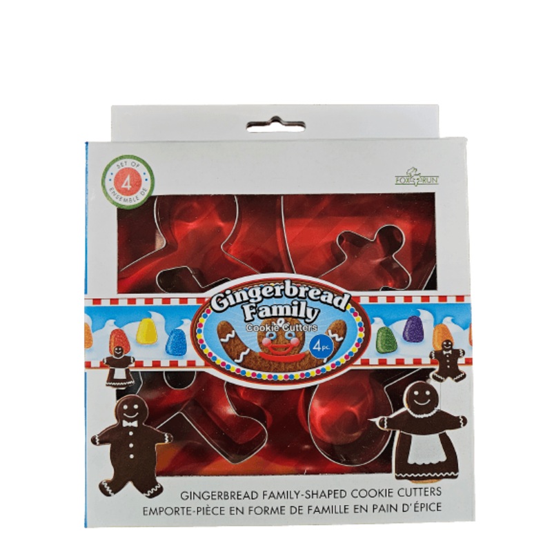 Gingerbread Family Cookie Cutter Set