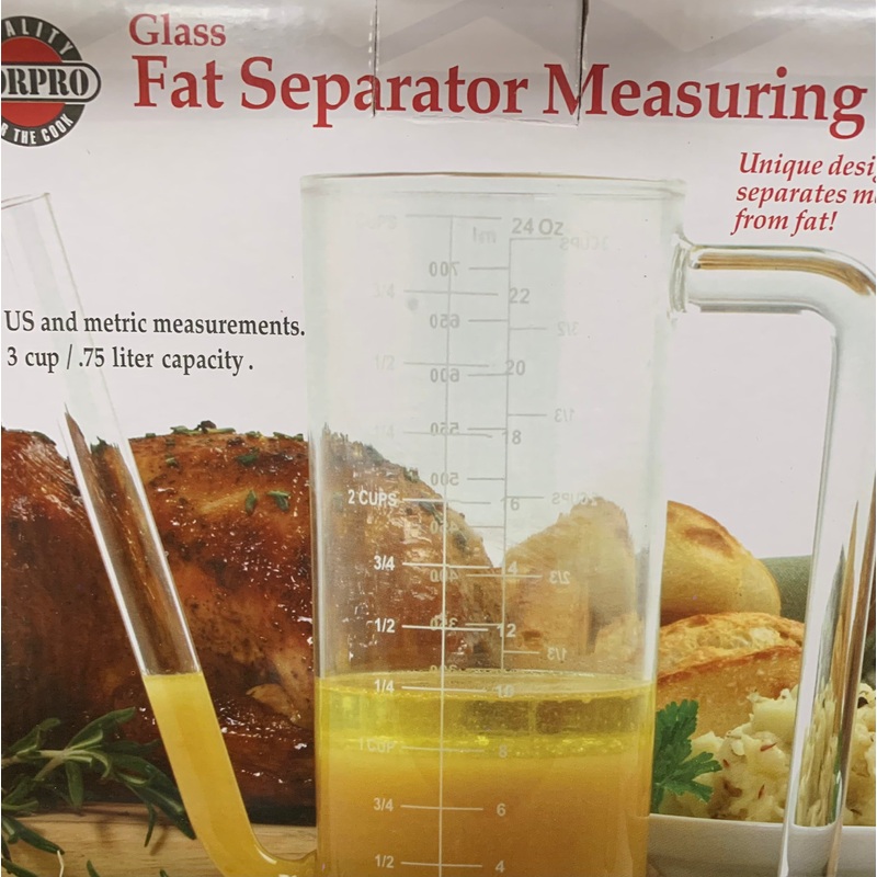 Glass Fat Seperator