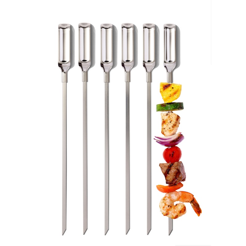 33cm S/S Grilling Skewer Set