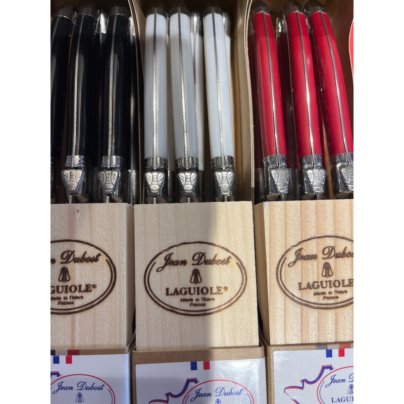 Laguiole Steak Knives with block