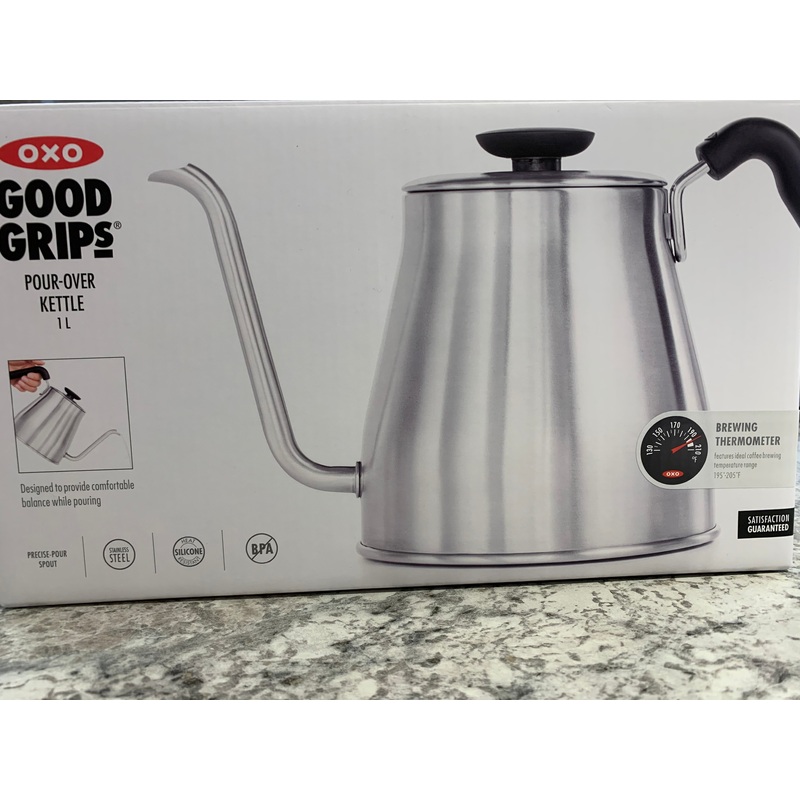 Oxo Pour Over Kettle stovetop