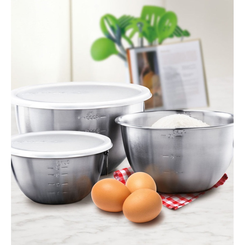 Stainless Steel Mixing Bowls Set of 3