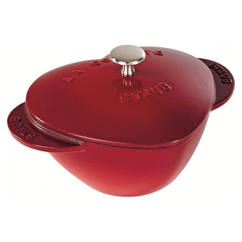 Staub Cast Iron Heart Cocotte