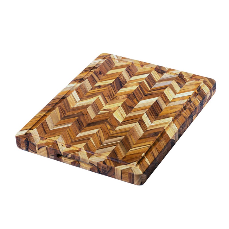 Herring-Heavy Duty Cutting Board w/handgrip & Juice Canal