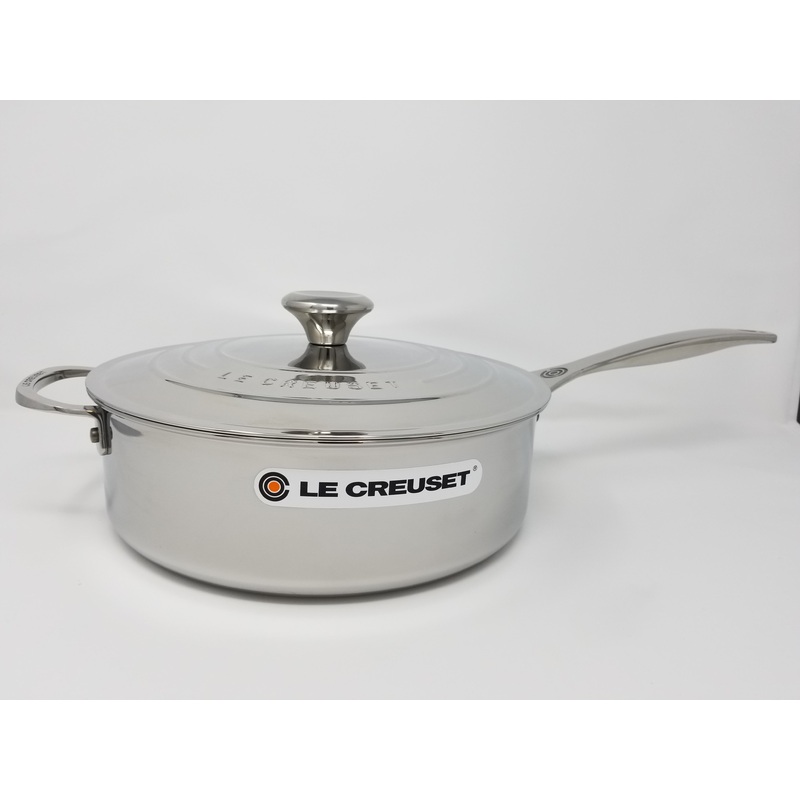 Le Creuset Stainless Steel 4.3 L Saut Pan