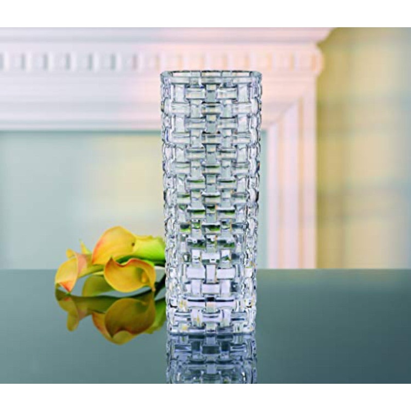 Nachtmann Crystal Woven Vase (27cm)