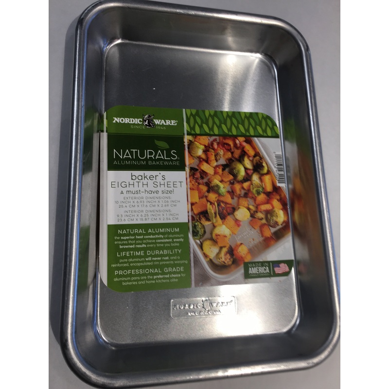 Naturals Aluminum Baker's Eighth Sheet