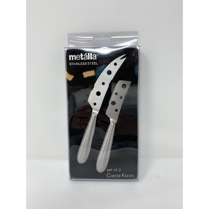 Metalla Set of 2 cheese knives