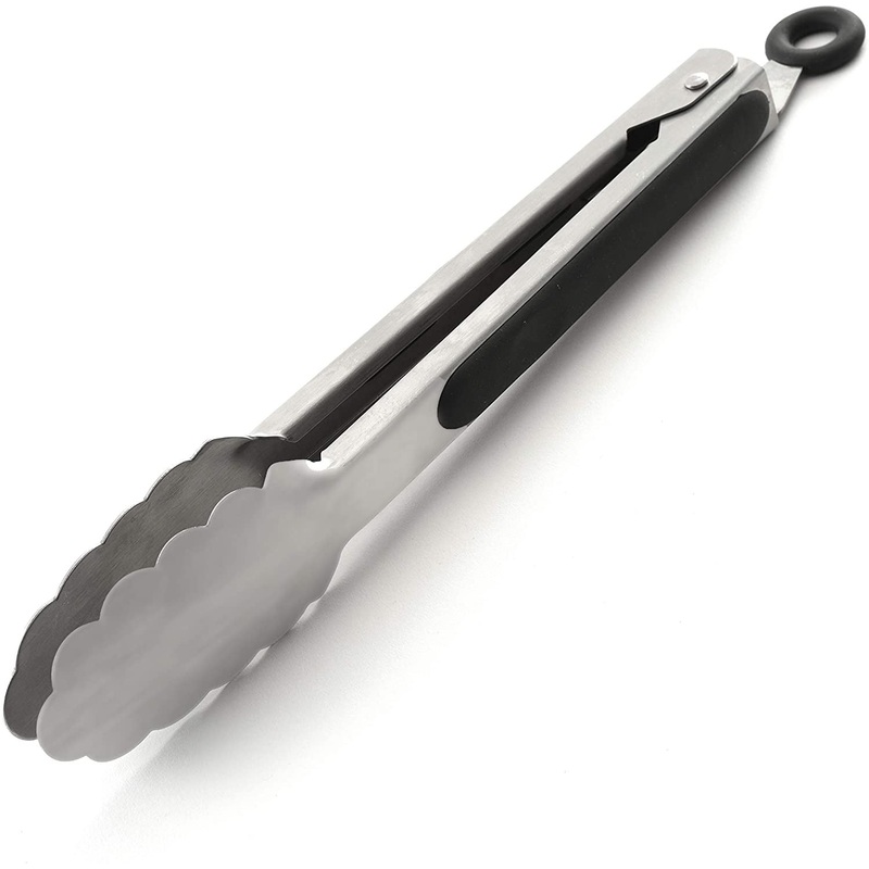 Norpro 9 stainless steel locking tongs