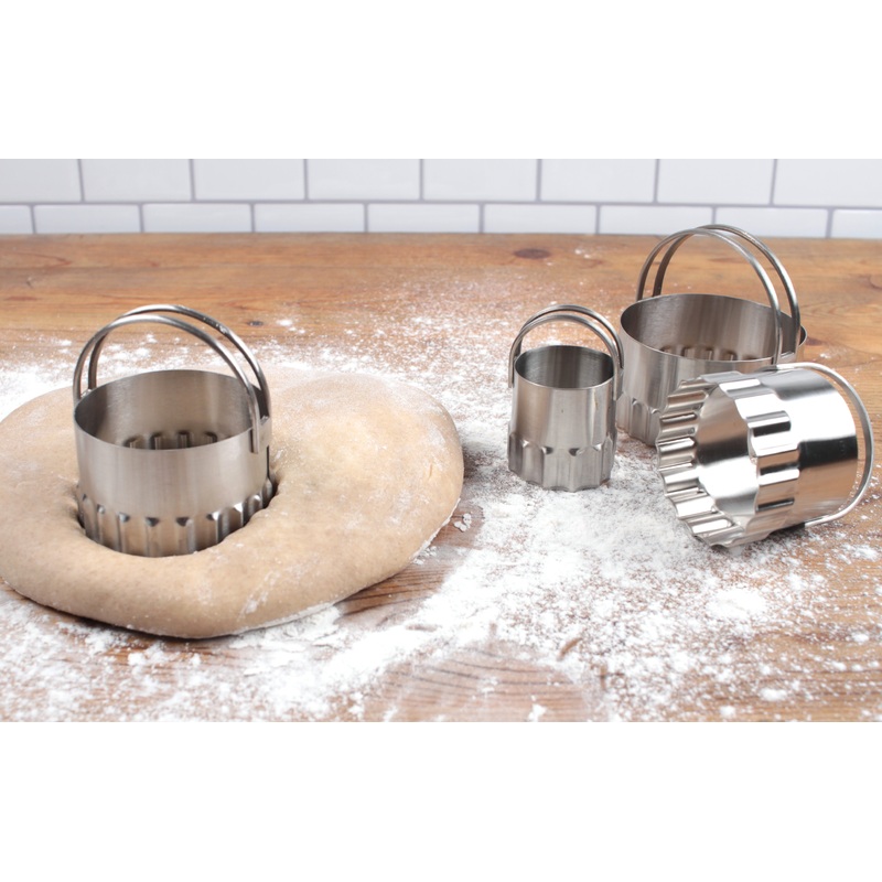 RSVP rippled biscuit cutters