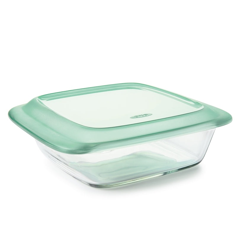 Good Grips 8 Square Glass Baker with Lid