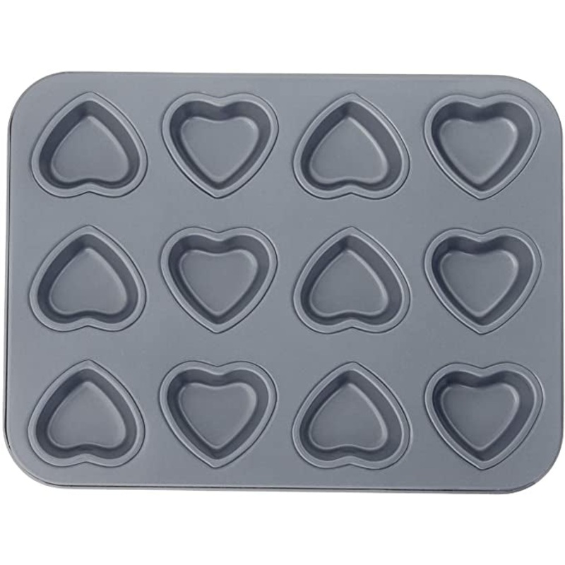 Mini Heart Muffin Pan