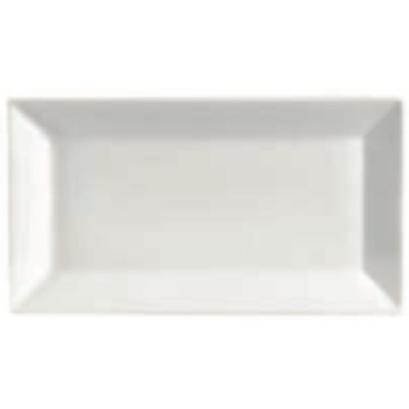 Palma White Rectangular Platter