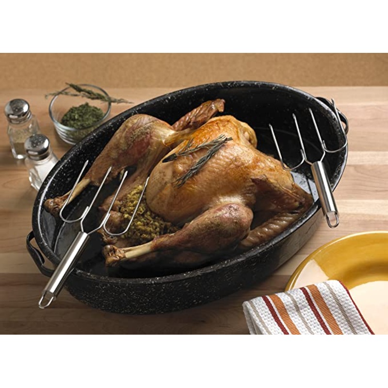 Poultry roast lifter set
