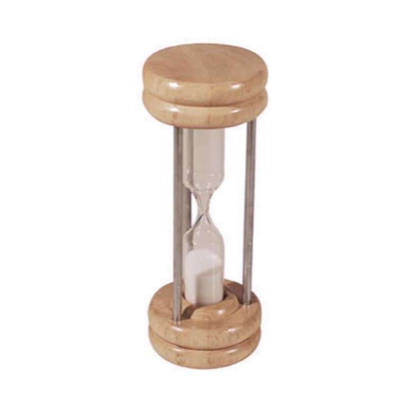 Wooden egg timer