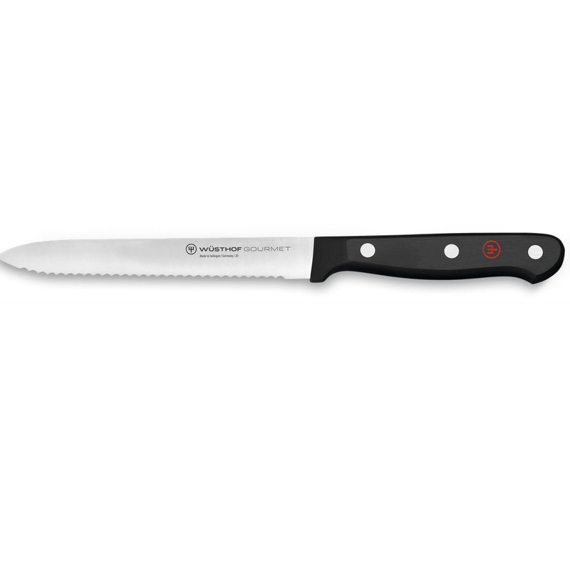 Gourmet 5 inch Serrated Utility Knife