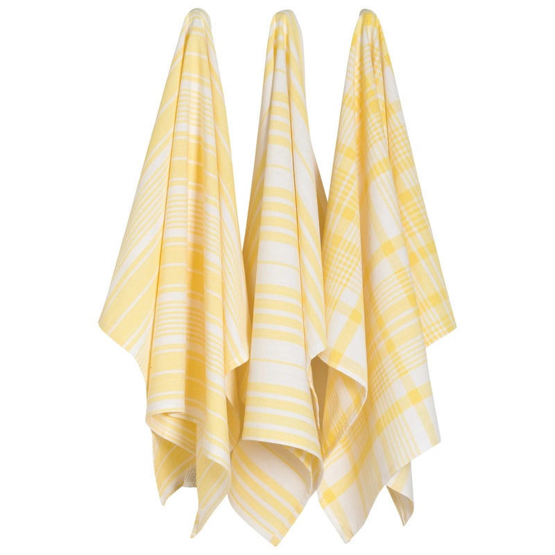 Jumbo Dish Towels Set/3