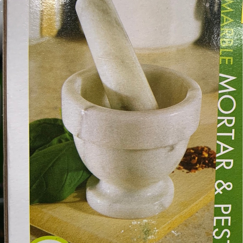 Marble Mortar & Pestle 3