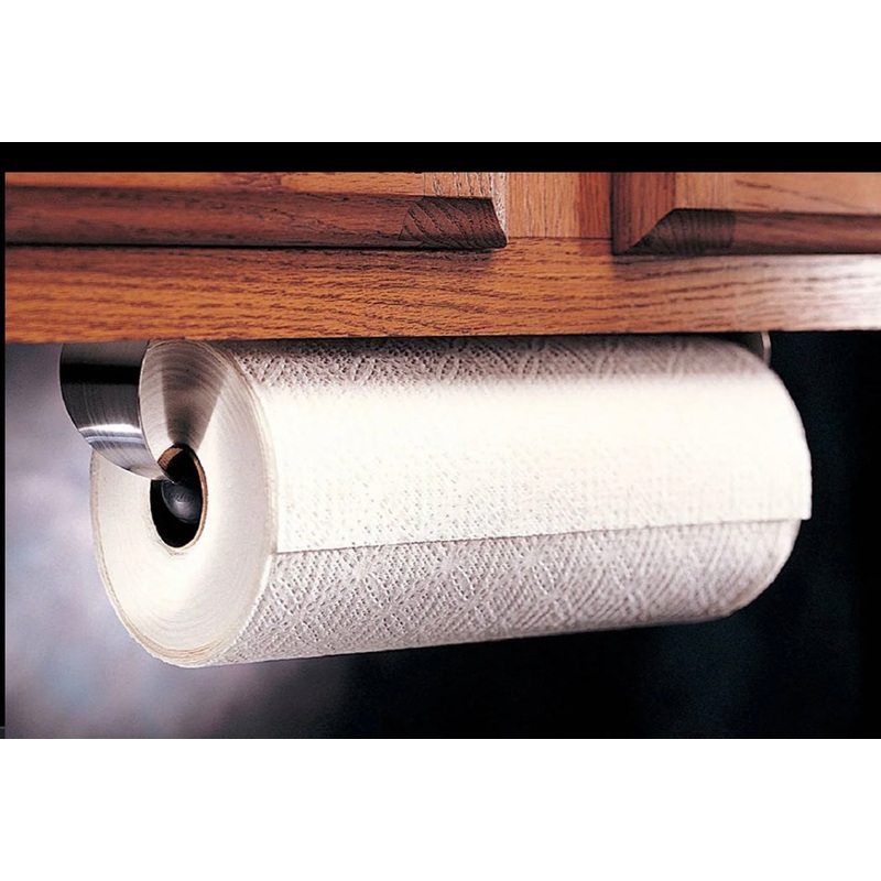 Paper towel holder under cabinet