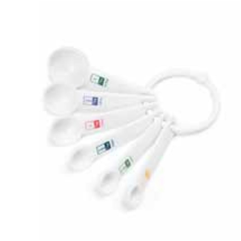 Plastic Measuring Spoon Set/6