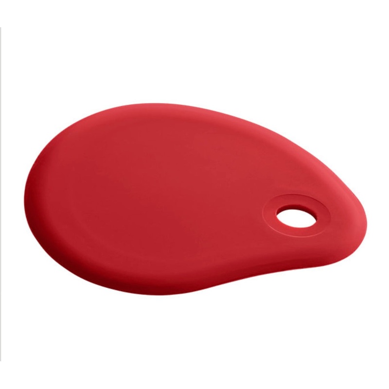 Silicon Bowl Scraper Red