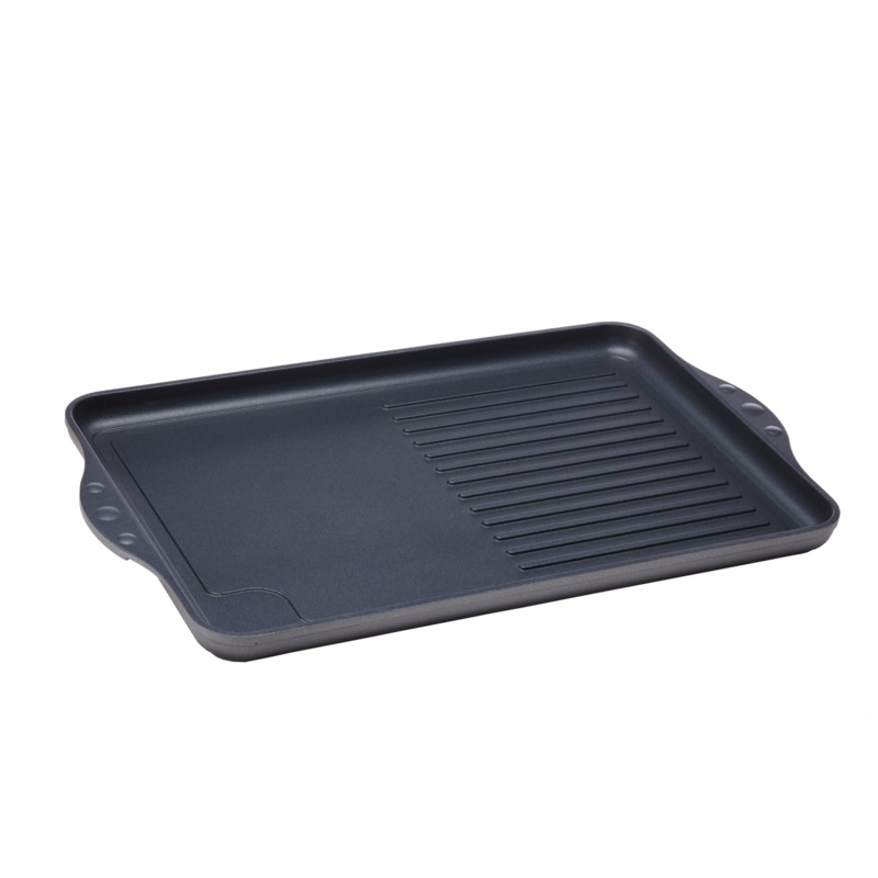 Classic HD Double Burner Grill / Griddle Combo