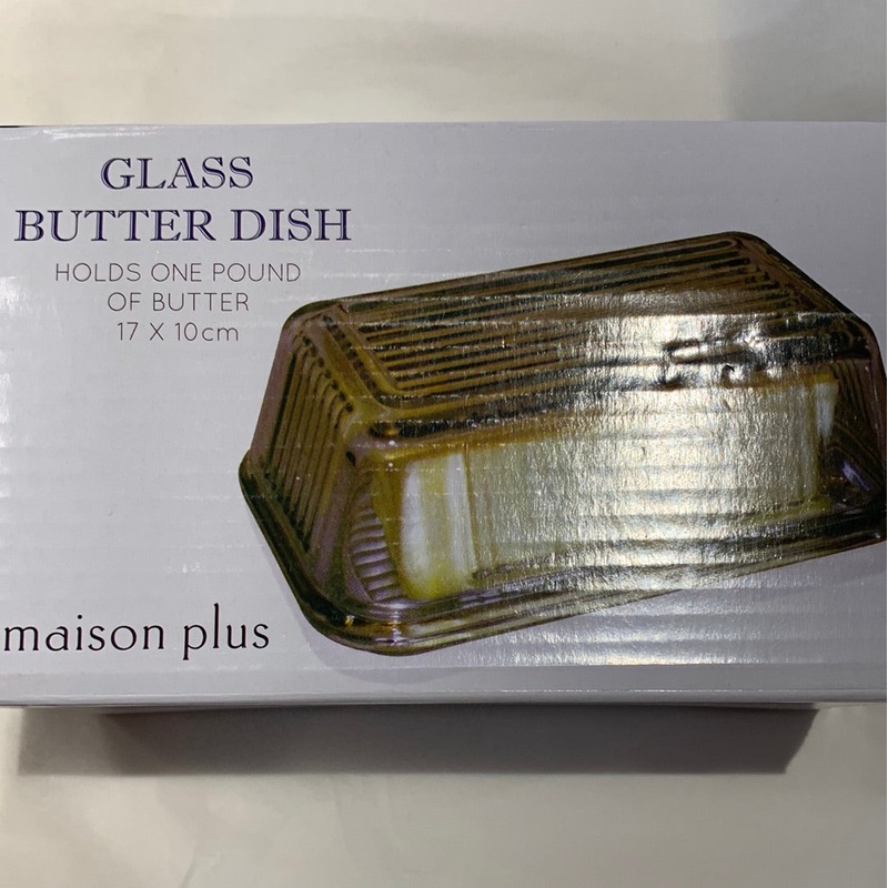 Glass Butter Dish