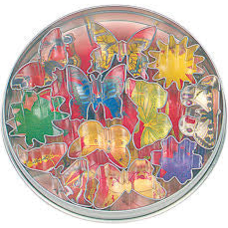 Mini butterfly cookie cutter set