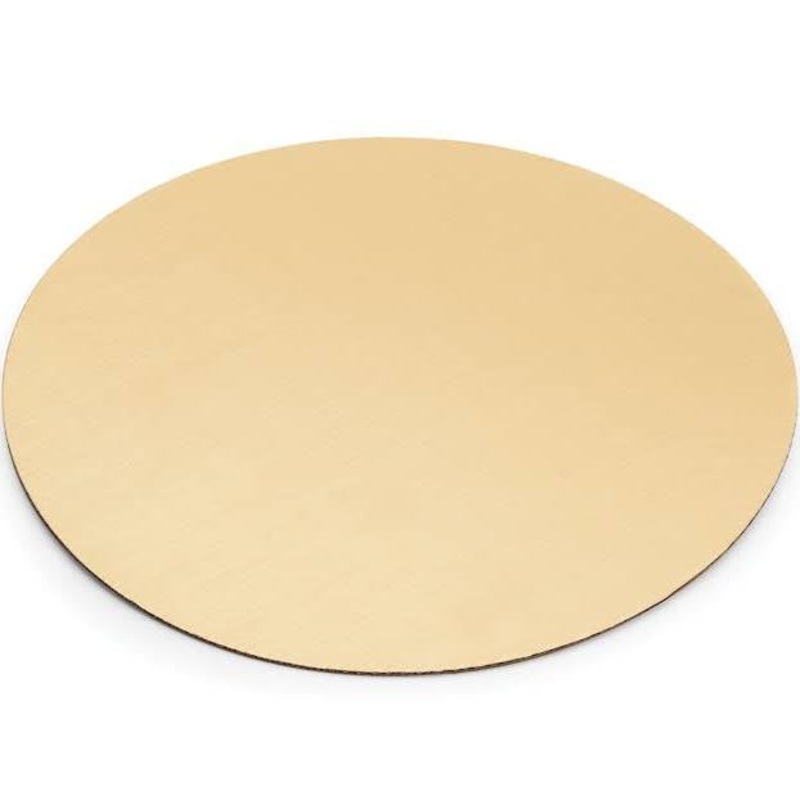 Round Gold Cake Base 10"