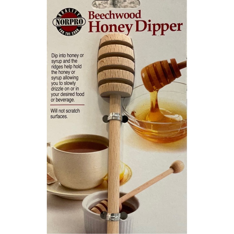 Beechwood  Honey Dipper