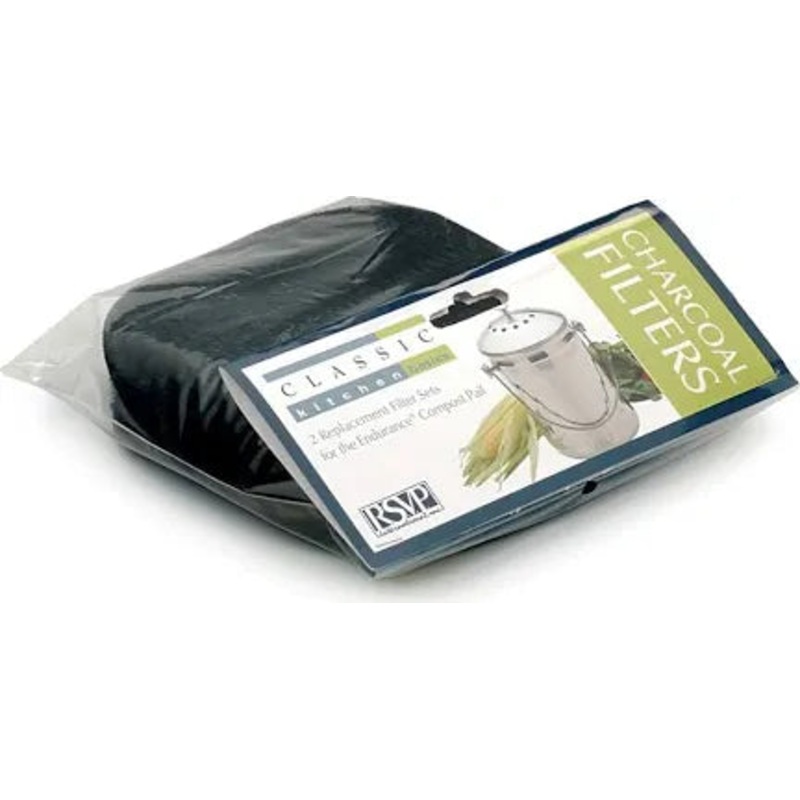 Charcoal compost filters
