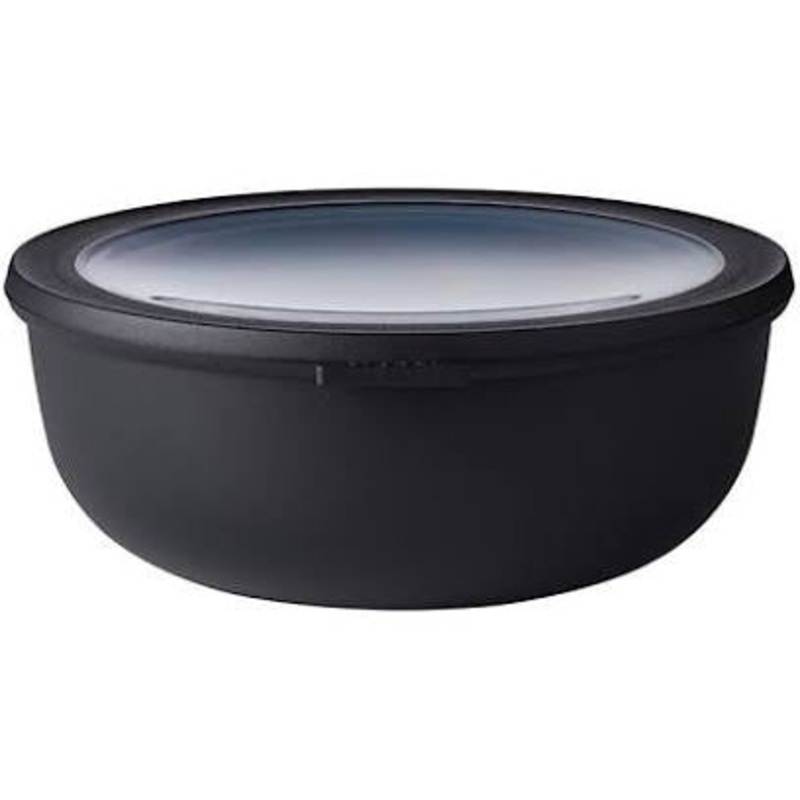 Mepal Round Storage Containers Black