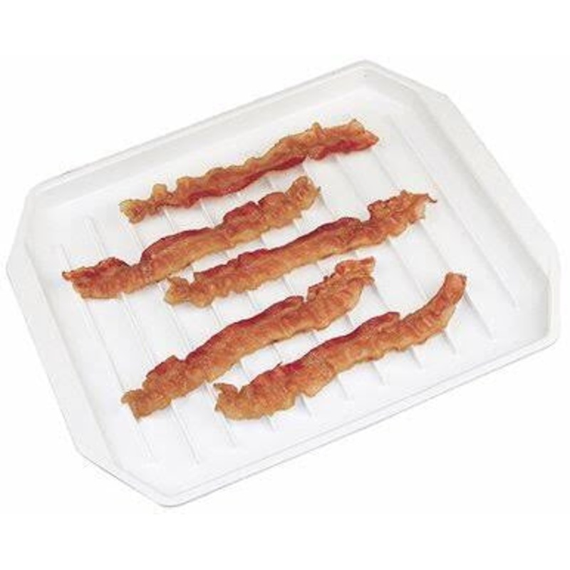 Microwaveable bacon Rack