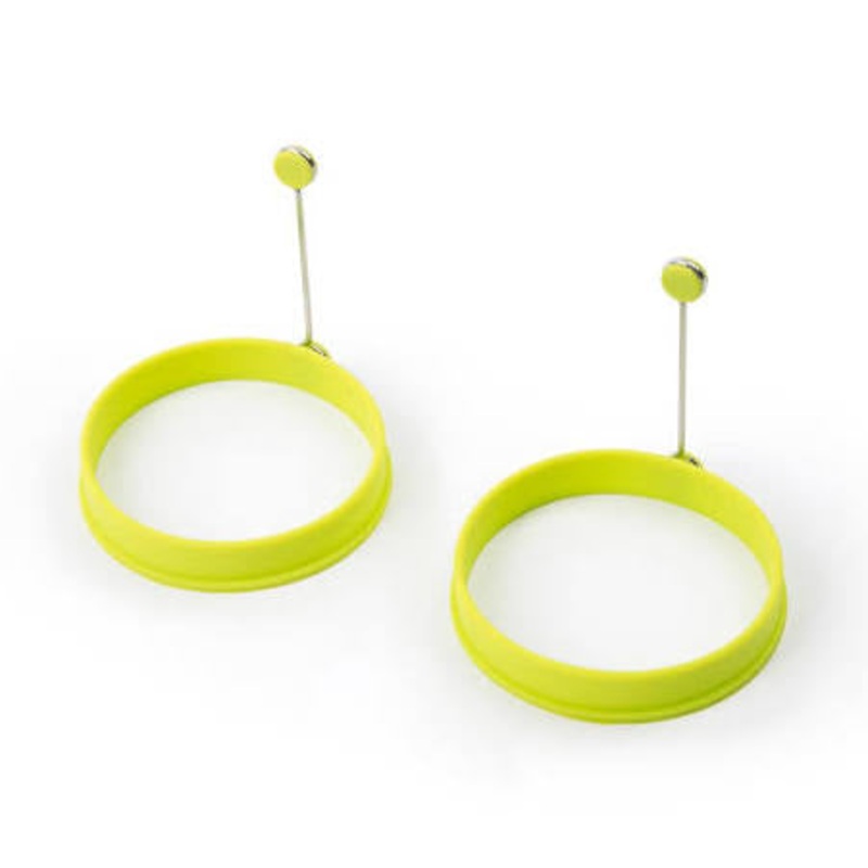 Silicone egg rings set of two