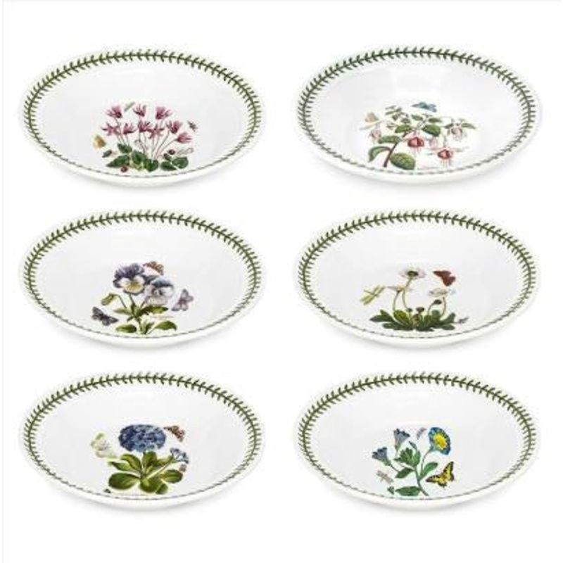 Botanic Garden Soup Plate Set 6