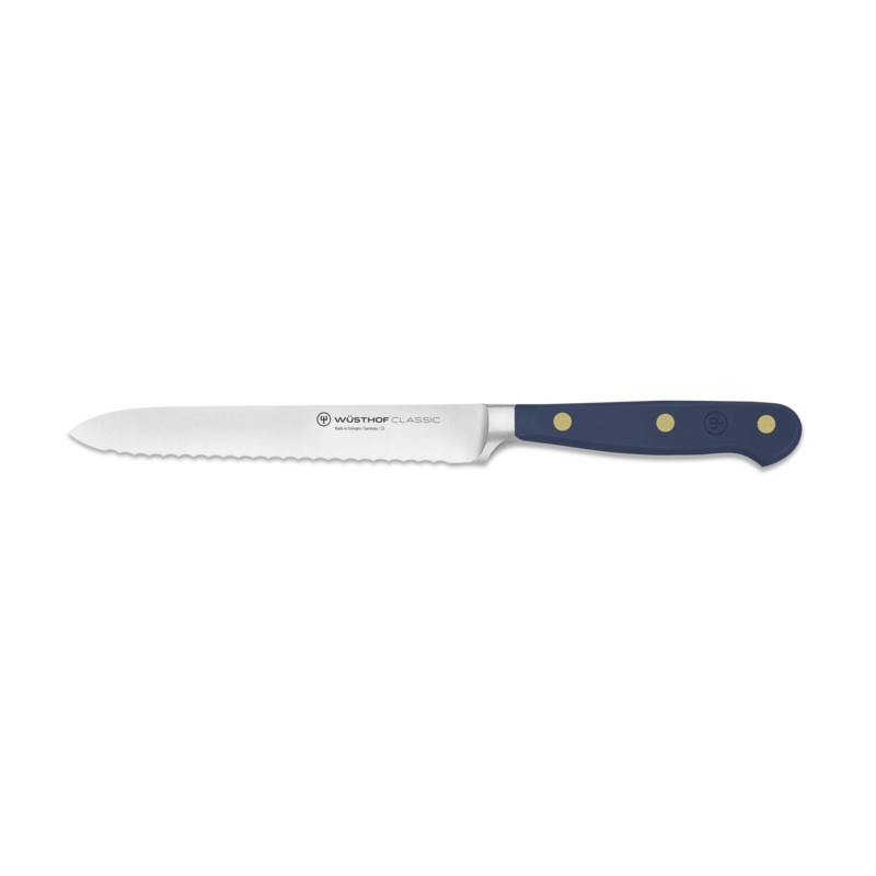 Classic Wild Blueberry 5" Serrated Utility Knife