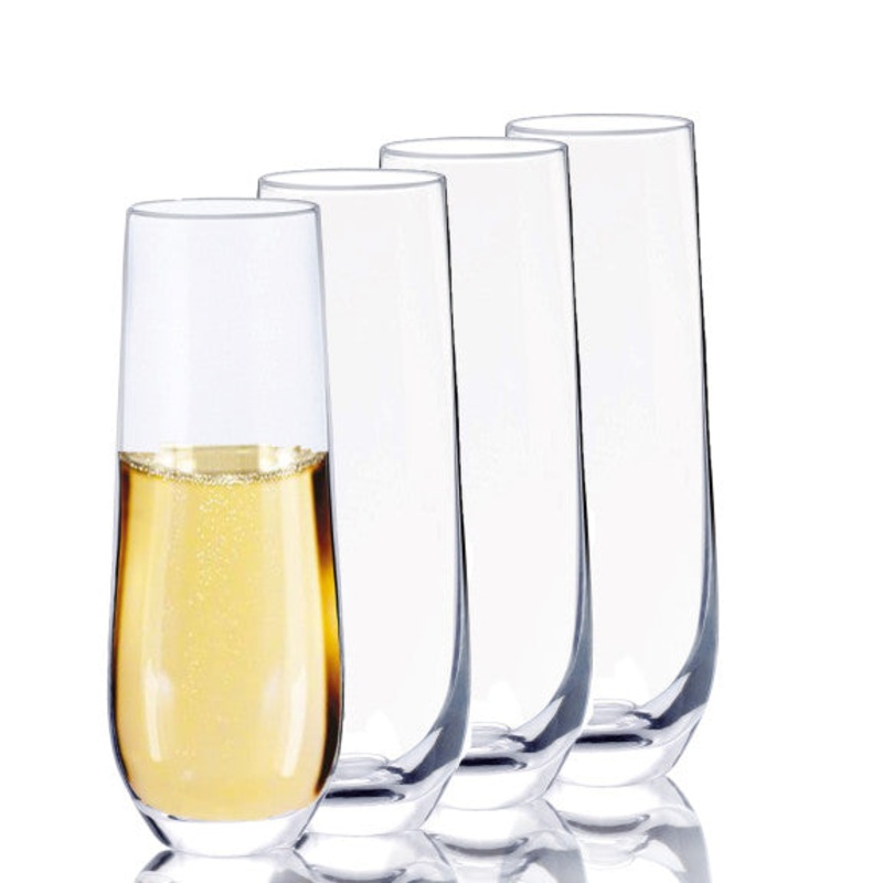 Vino Stemless Flutes Set / 4