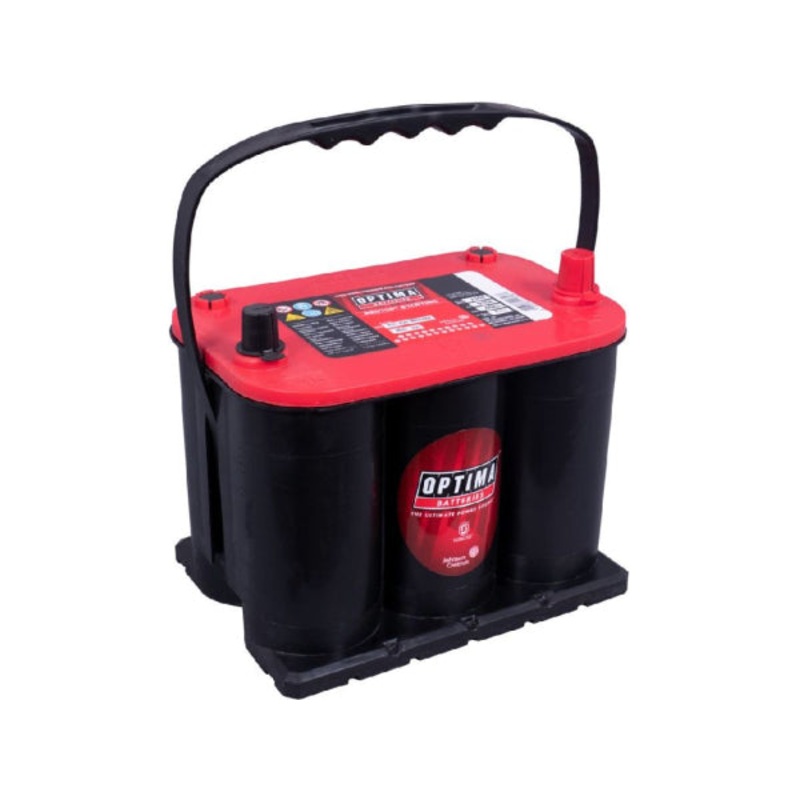 OPTIMA Fahrzeugbatterie Redtop RT R 3.7 12 Volt 44 Ah 730 Amp.