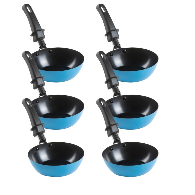Domo Wok Pfnnchen 6er Set, blau
