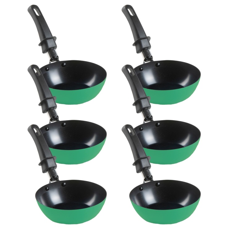 Domo Wok Pfnnchen 6er Set, grn