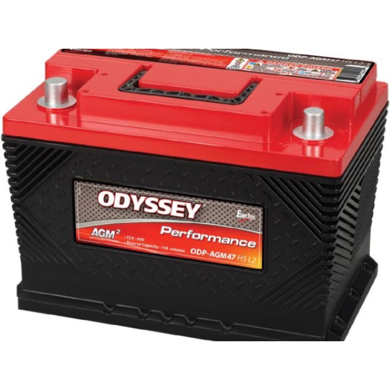 Odyssey Fahrzeugbatterie AGM-Batterie 12V/62Ah/650A