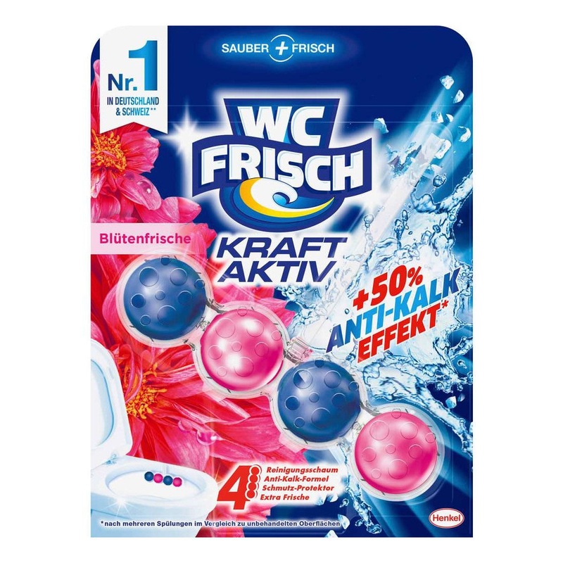 WC Frisch WC Stein Kraft Aktiv Bltenfrische 50g