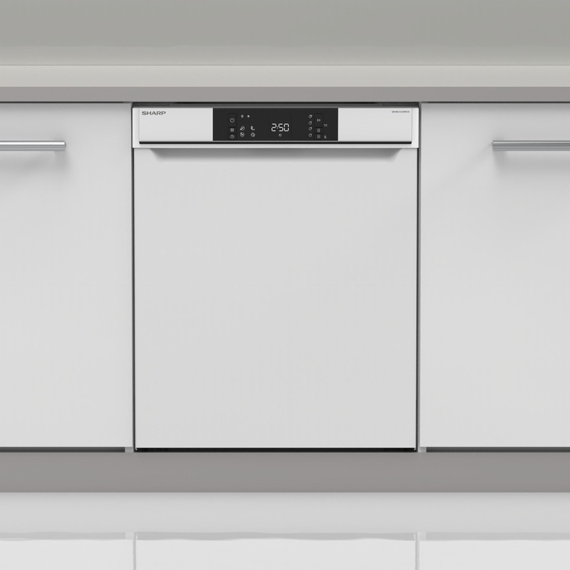 Sharp Geschirrspler Unterbau teilint. QW-NA1CU47DW 60cm