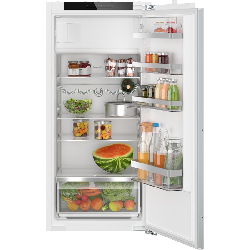BOSCH Khlschrank Serie 6, Einbau-mit Gefrierfach, 122.5 x 56 cm, Flachscharnier mit Softeinzug, links